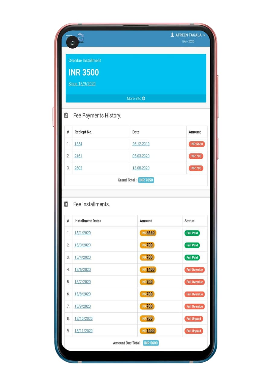Fee counter, minus the queue